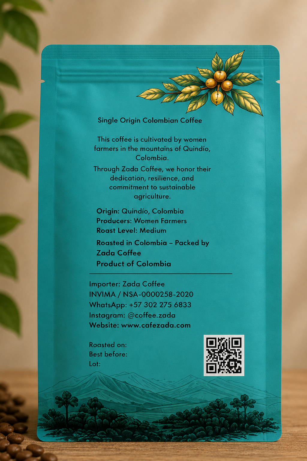Caturra Coffee — Back