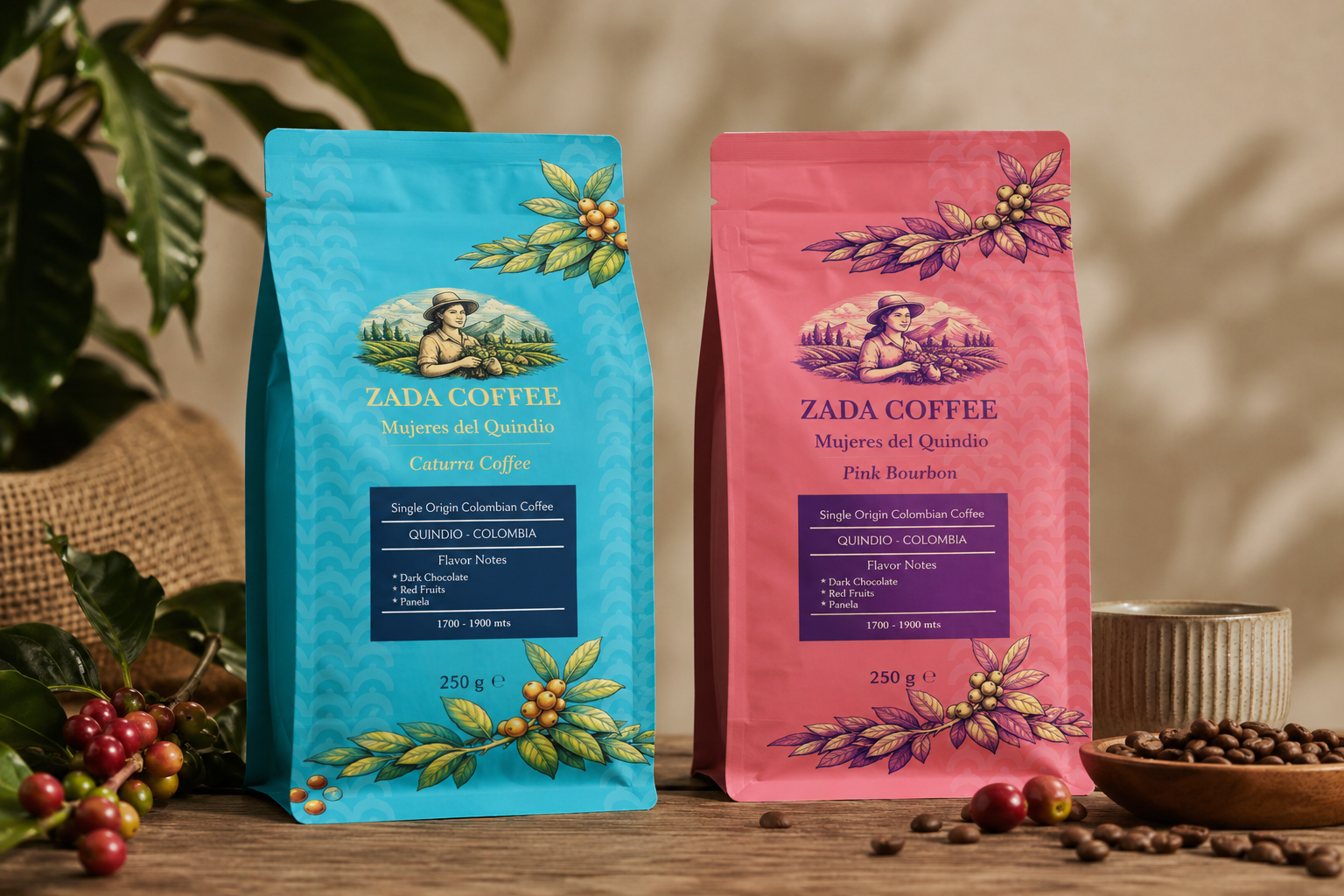 Zada Coffee — Caturra & Pink Bourbon