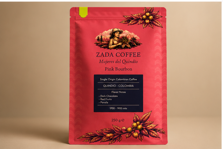 Zada Coffee — Pink Bourbon